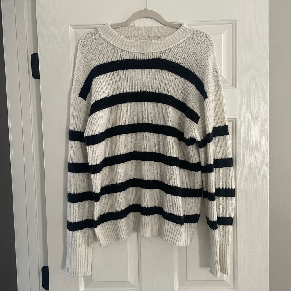 American Eagle Outfitters striped Knit Sweater